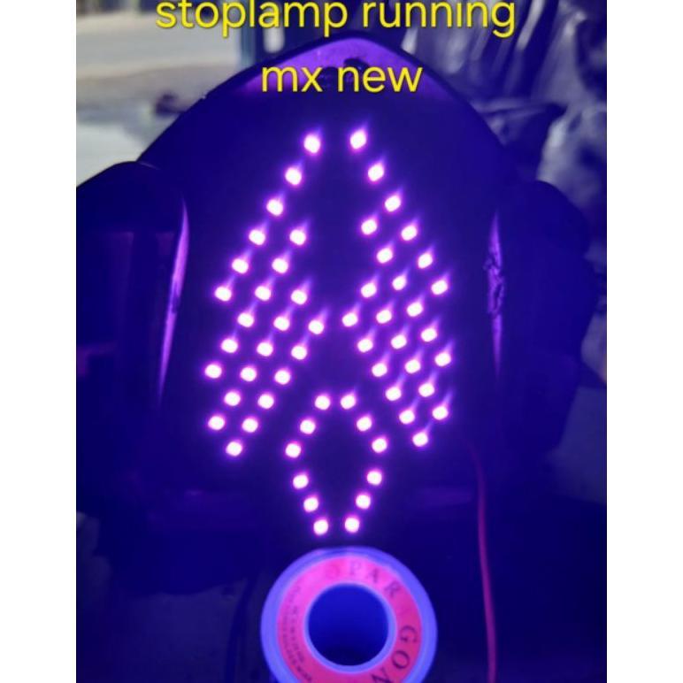 stoplamp running Jupiter MX NEW ,lampu rem belakang variasi Jupiter MX, Lampu rem belakang MX NEW 8 