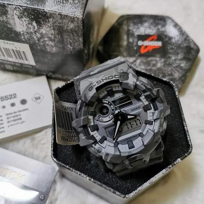 CASIO GSHOCK GA-700CM-8A GA700CM-8ADR JAM TANGAN ORIGINAL BEST SELLER