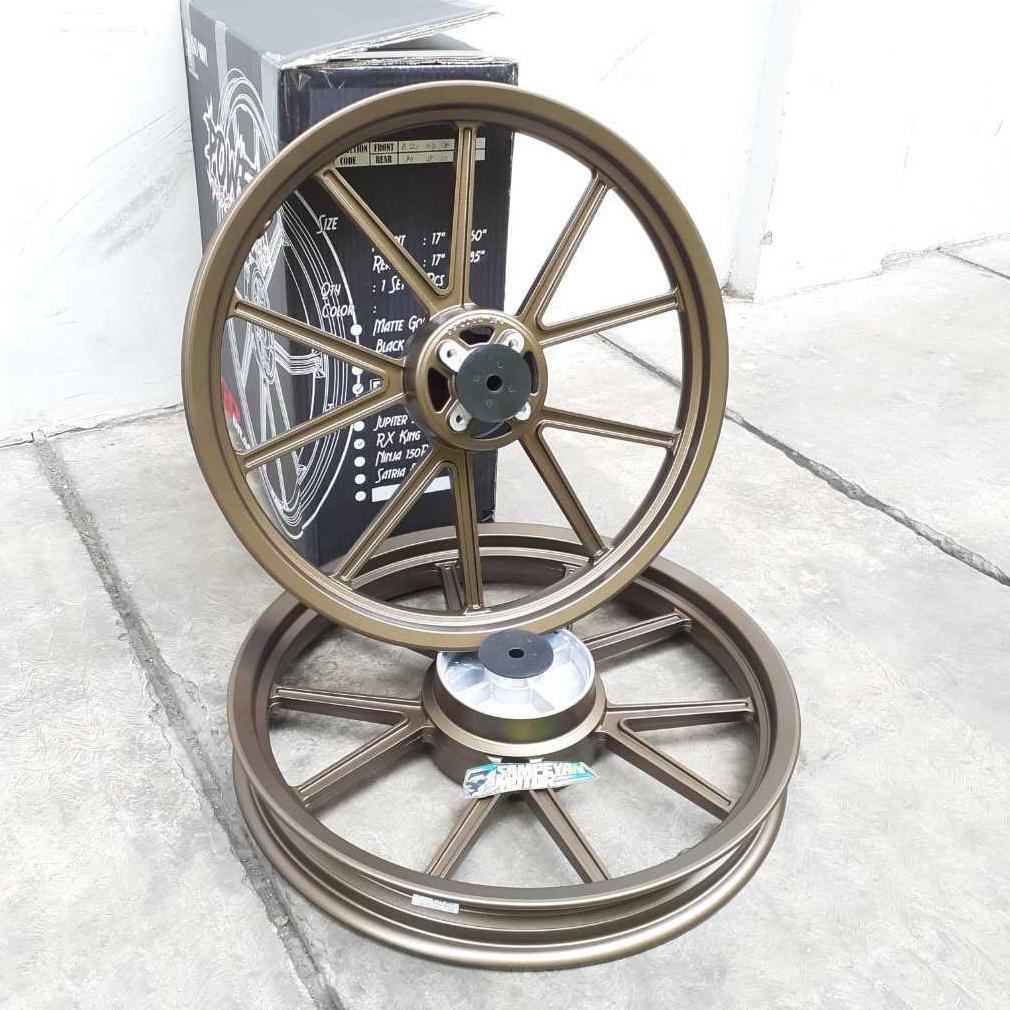 Velg Racing Set Jupiter MX - Jupiter Z Power GP Wheel Drag 1 Biru Gold Hitam Merah Putih Kuning Oran
