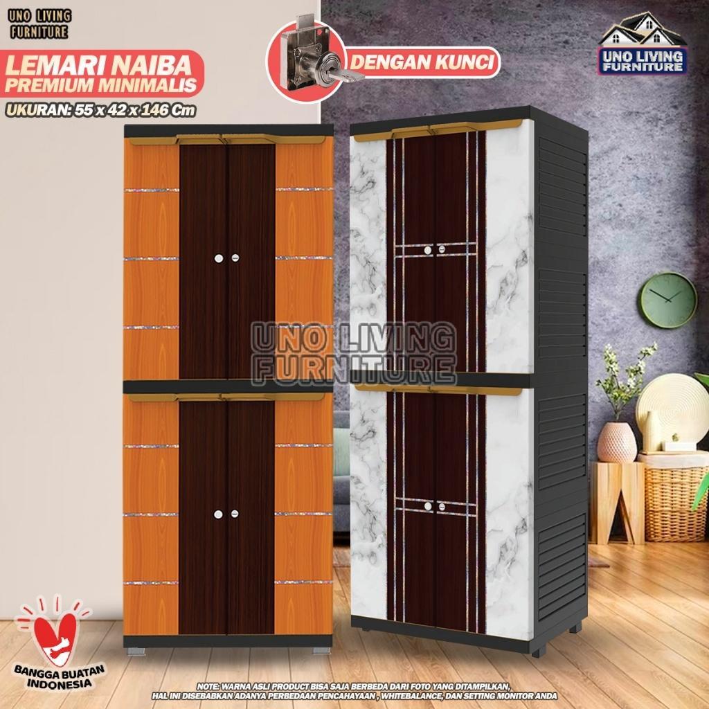 Lemari Pakaian Plastik Naiba Lemari Plastik 4 Susun Naiba Fit 9104 Lemari Jumbo Lemari Pakaian Lemar