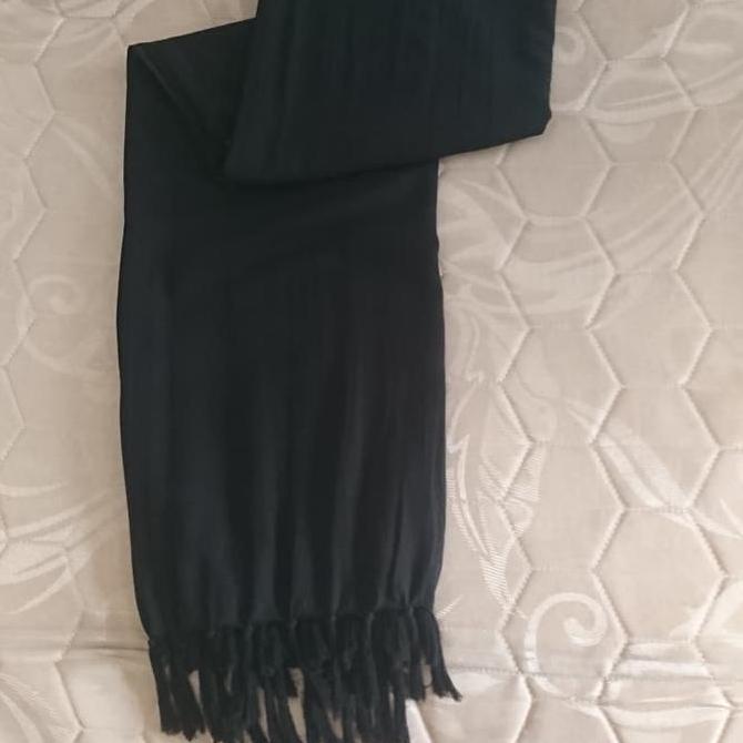 Sorban Syal Rida Solo Hitam Polos
