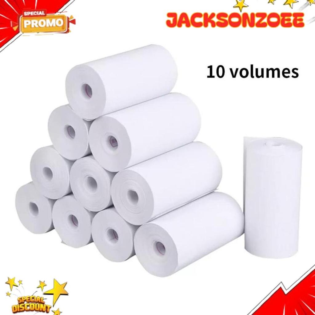 COD 57X30 (1 PACK) KERTAS KASIR STRUK KERTAS THERMAL TERMAL EDC BRI PPOB BLUEPRINT LITE 57MM CORELES