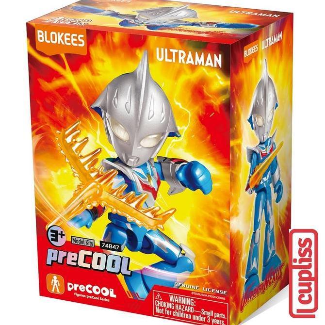 BLOKEES 74847 Figure Ultraman Precool 06 Utraman Nexus Junis Blue