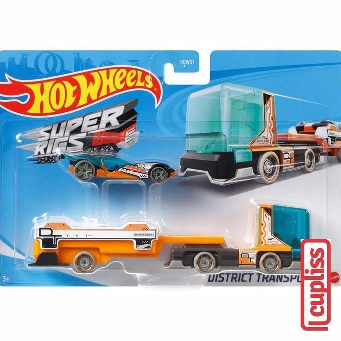 Hot Wheels HW GRT98 Super Rigs District Transport Mattel Hotwheels