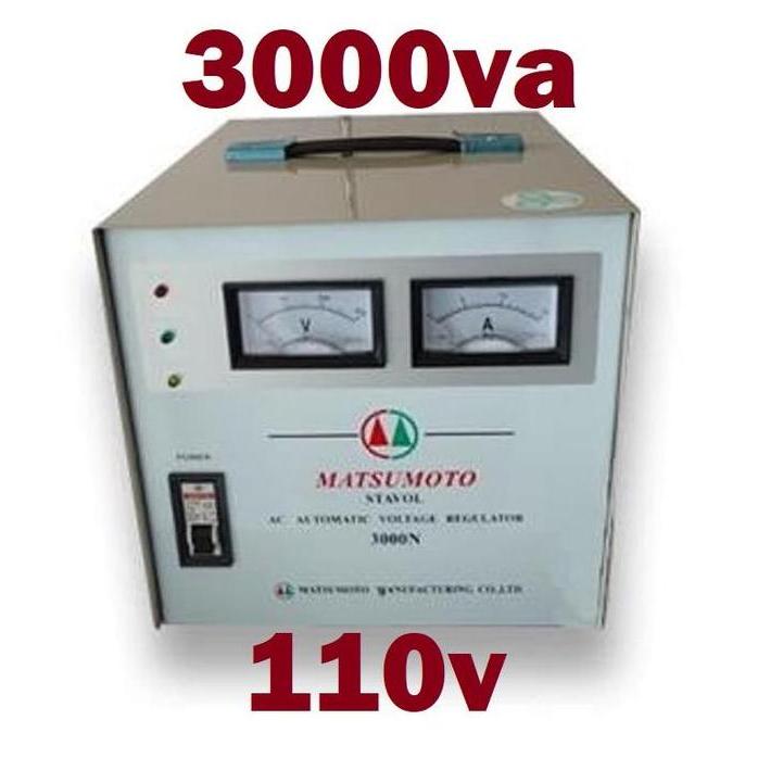 Avr Transformer Step down Step up + Stabilizer Matsumoto 3000