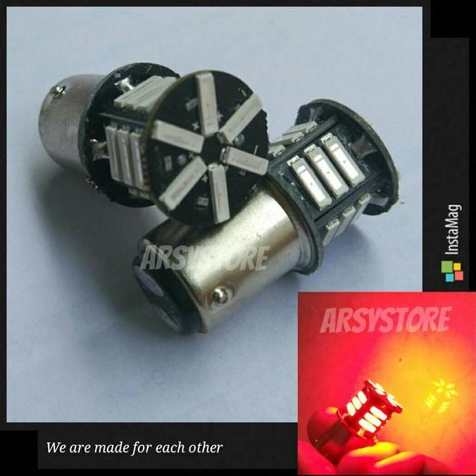 Lampu Rem Kedip Motor Bayonet 2 kaki Beat Scoopy Genio 7014 21