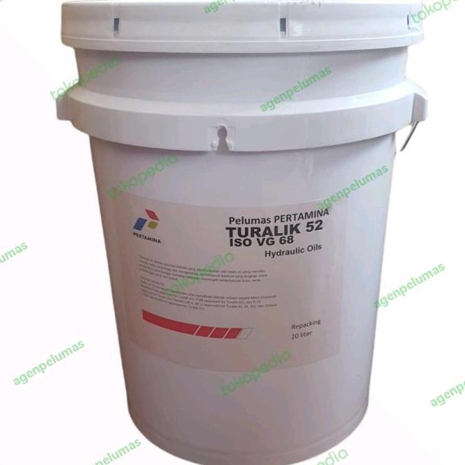 Oli Hidrolik Pertamina Turalik 52 Hydraulic Oil