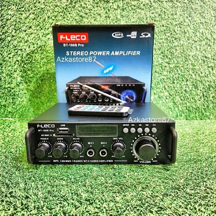 AMPLIFIER 198B PRO 2000WATT COD amplifier karaoke 2000watt 198B pro suara super bass Subwoofer