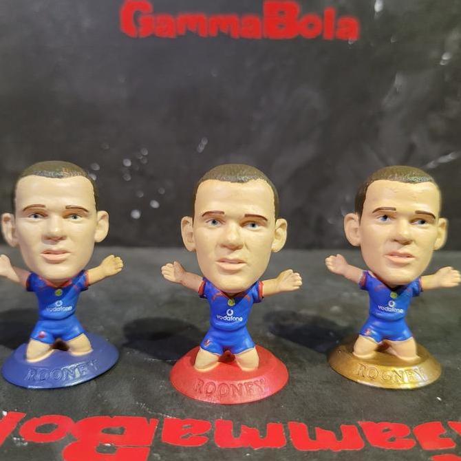 action fugure microstars wayne rooney blue jersey