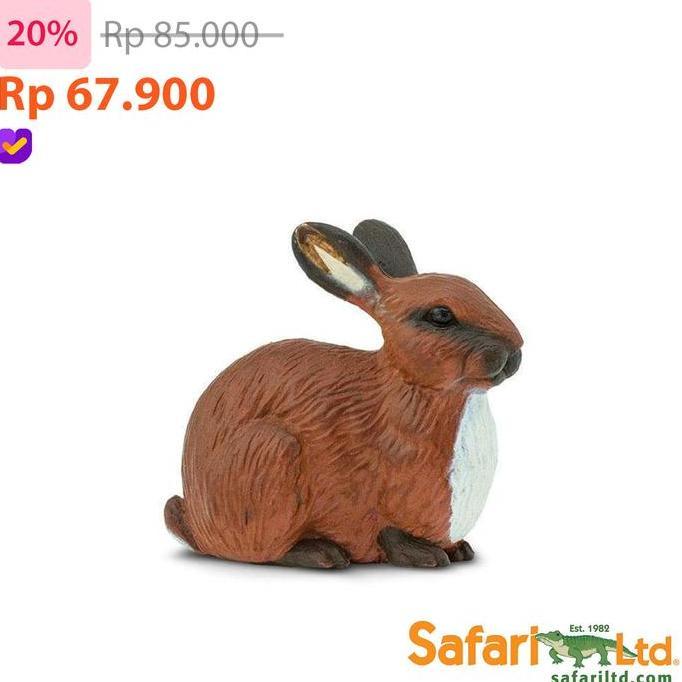Safari Ltd 245429 - Rabbit - Animal Figure