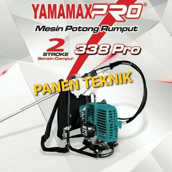 MESIN POTONG RUMPUT GENDONG YAMAMAX 338 PRO 2 TAK BRUSH CUTTER