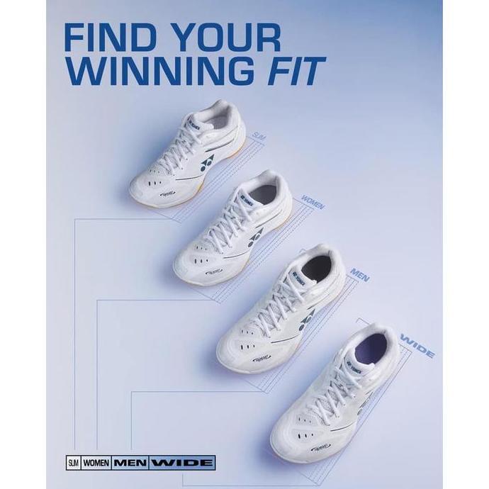 BEBAS ONGKIR - NEW ARRIVAL Sepatu Badminton Yonex SHB65Z4MEX SHB 65 Z4 Men White Original