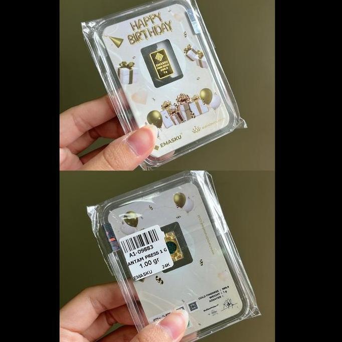 TERMURAH - logam mulia akrilic gift series