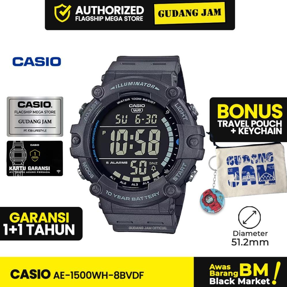 Jam Tangan Casio AE-1500WH-8BVDF AE-1500WH AE-1500 AE1500WH AE 1500WH