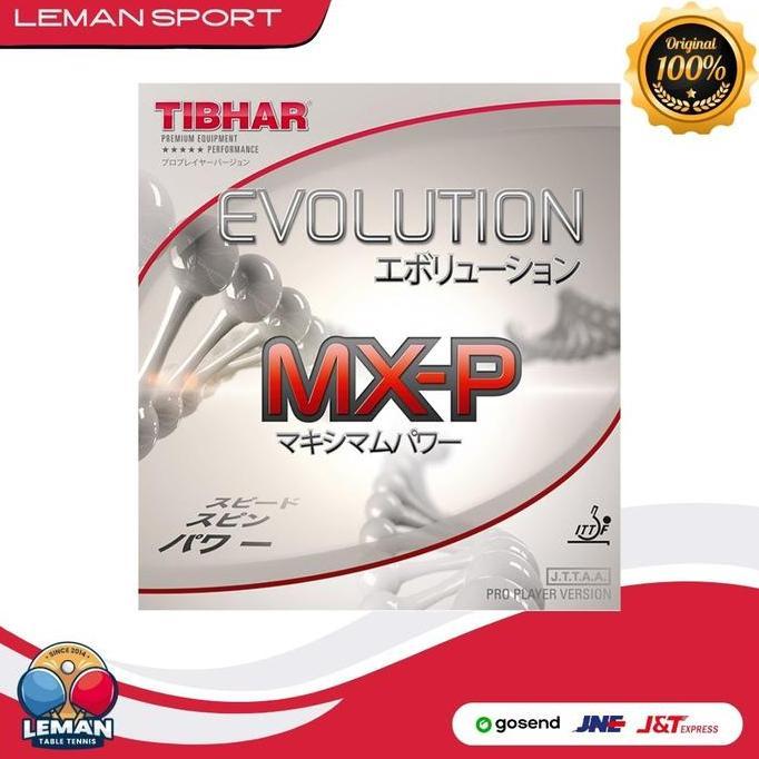 TERMURAH - Karet Bet Pingpong Tibhar Evolution MXP Max / Karet Tenis Meja