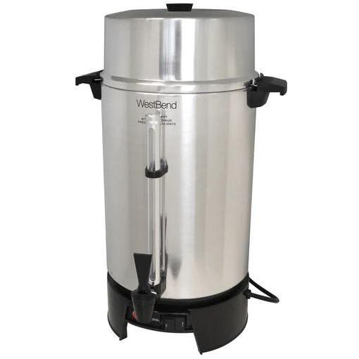NEW Westbend 100 Cup Commercial Coffee Urn - 2 pin plug (58010V)