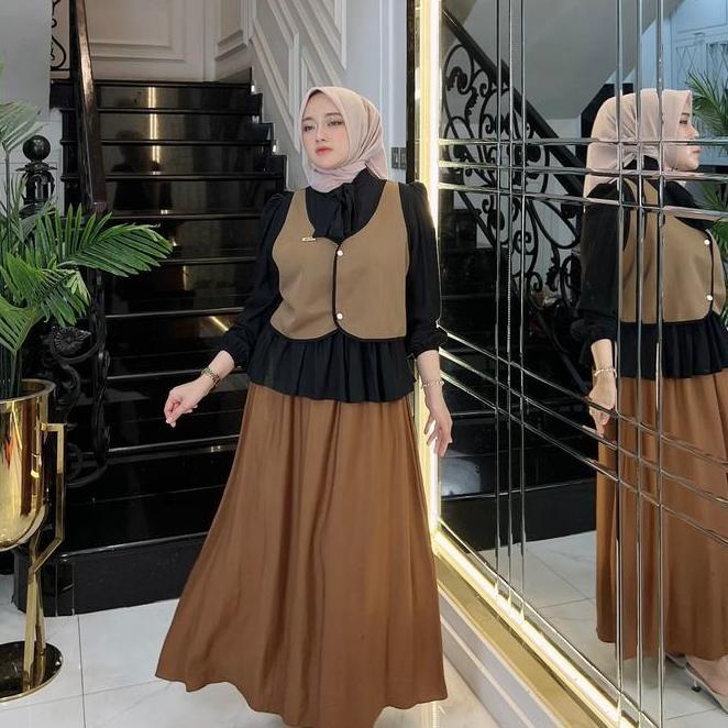 Gwenza - Daviena Gamis - Muslim Wanita