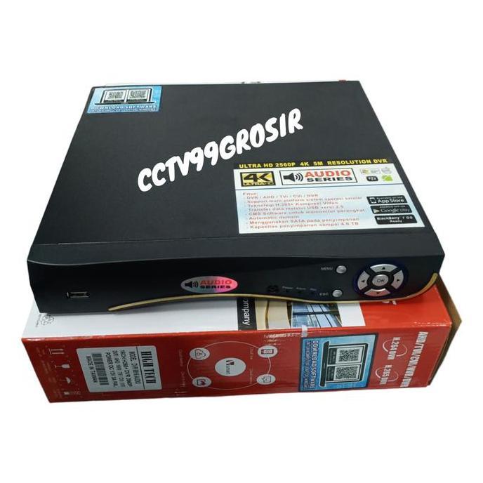 HIGHTECH DVR Xmeye 16CH 5MP Audio 6 in 1 H265+ DVR 16Ch Xmeye Hybrid