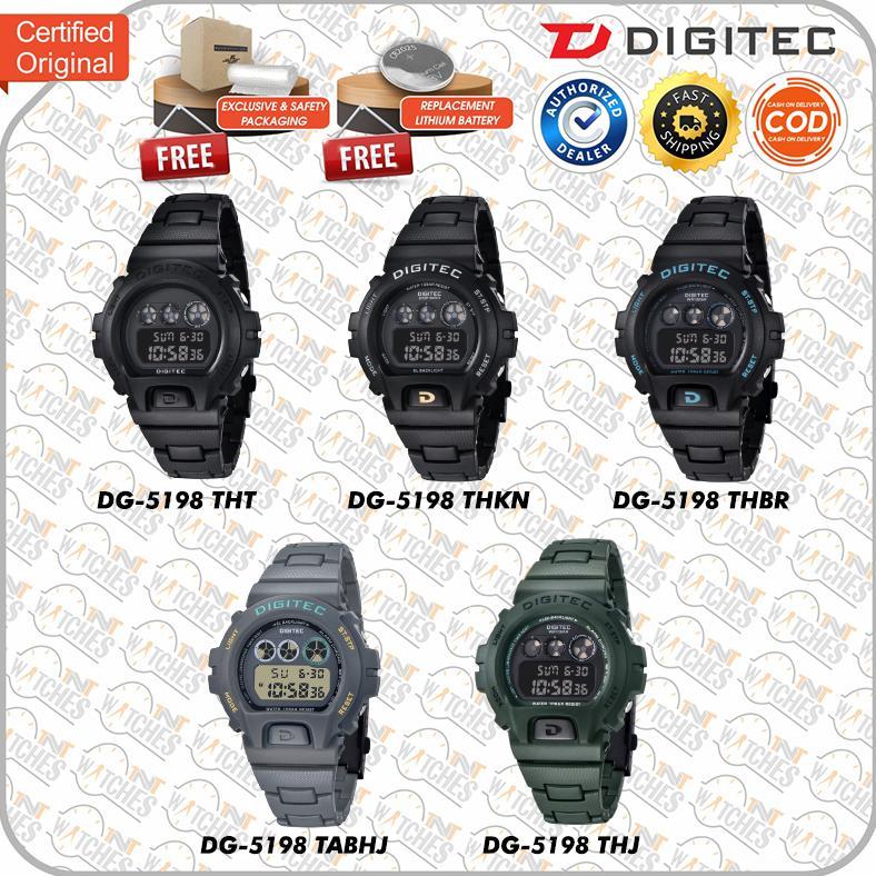 Jam Tangan DIGITEC DG-5198R / DG 5198 R / DG5198R DA Watch ORIGINAL