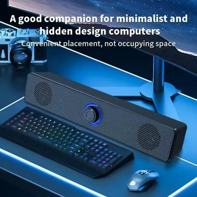 New 3D Surround Soundbar PC Speaker For TV Soundbar Box Subwoofer Stereo Music Box