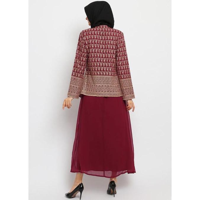 Puricia Gamis Wanita Muslim Hafizhah / Dress Wanita Muslim