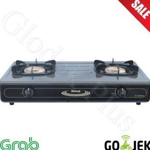 Rinnai RI-602 BGX Kompor Gas 2 Tungku RI602BGX Tornado 602BGX