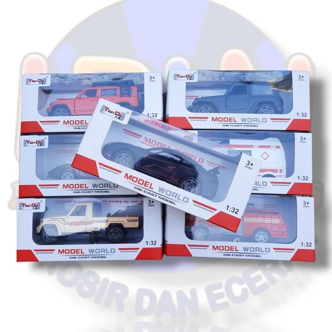 Diecast Mobil Model World/Miniatur Mobil 1:32