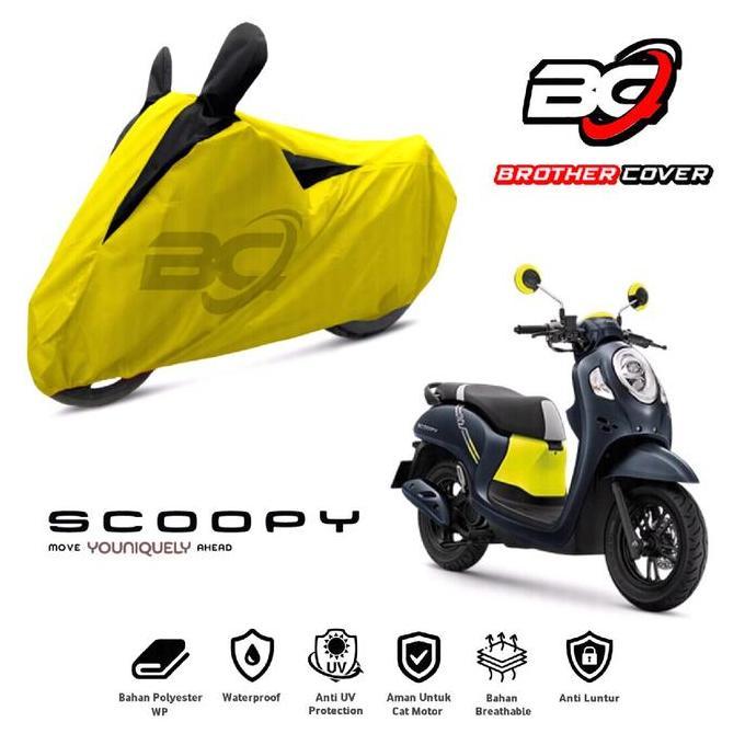 Sarung Motor Scoopy Cover Motor Scoopy Penutup Motor Scoopy Waterproof penutup & sarung sepeda motor