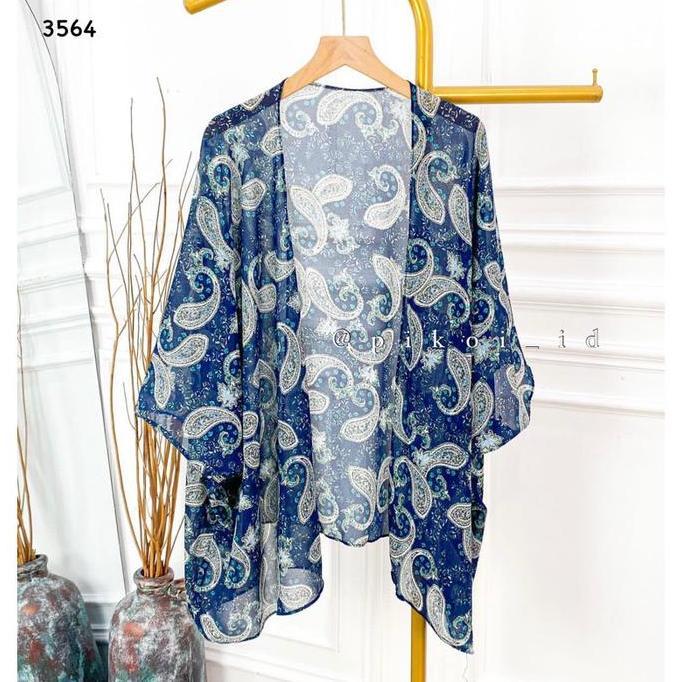 Cardigan wanita / summer outer / bunga / hawai / outer pantai panjang