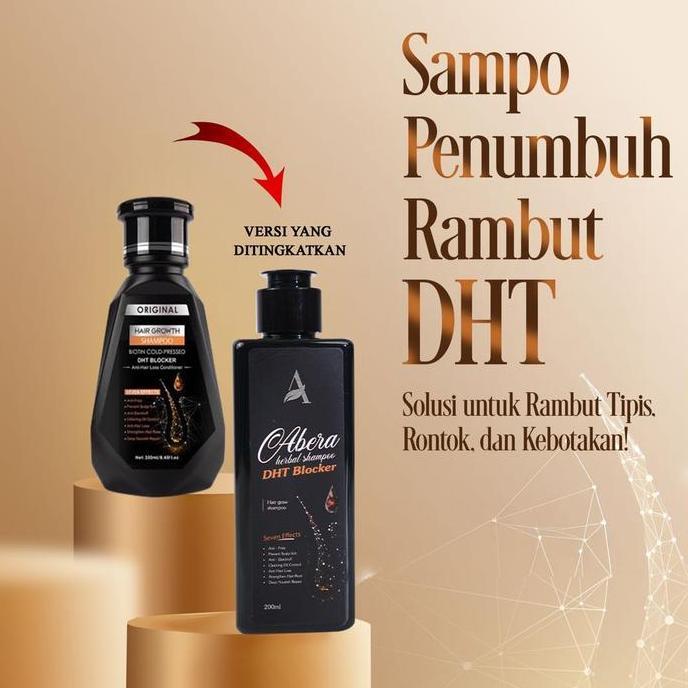 Farahguzz_ - Abera DHT Shampoo - Mengurangi Rambut Rontok & Menebalkan Rambut