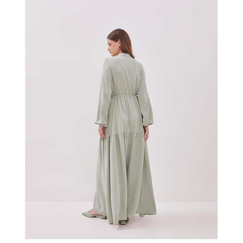 Valino Ladies Gamis Hijau Sage Wanita - D-Dcek06-G5