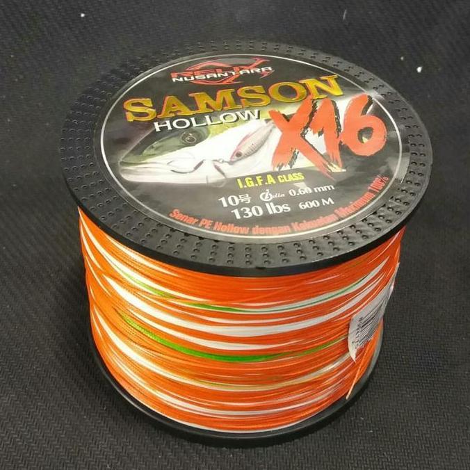 BEBAS ONGKIR - Senar pe relix samson X16 10-600