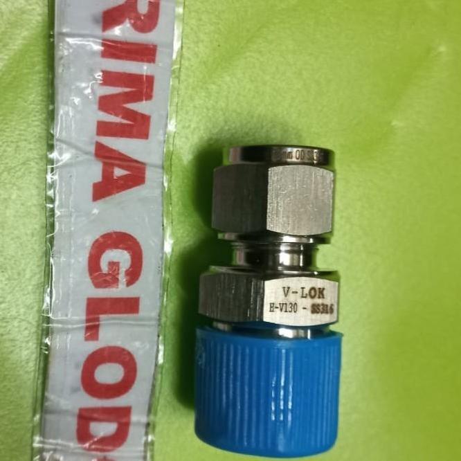 Ready Male connector ss316 3/8od x 1/4/v-lok connector 3/8od x 1/4npt