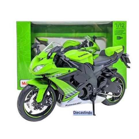 Maisto Motor - Kawasaki Ninja ZX-10R, Green- Skala 1:12