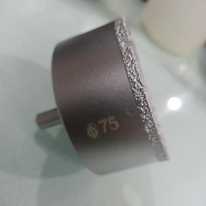 Mata Bor Coring Segmen Semprot untuk Batu alam, Marmer, Granite 75mm