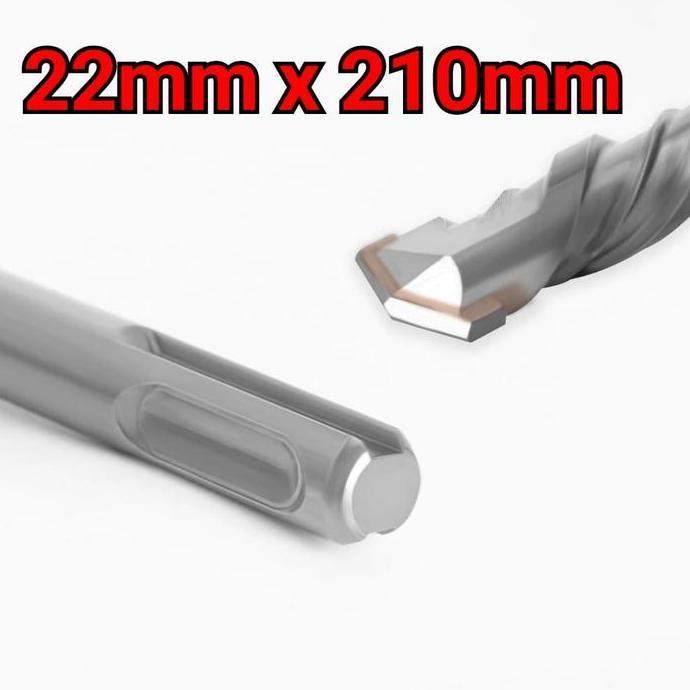 BOR BETON SDS 22MM X 210MM MATA BOR SDS 22X210 BOR SDS PLUS 22 MM