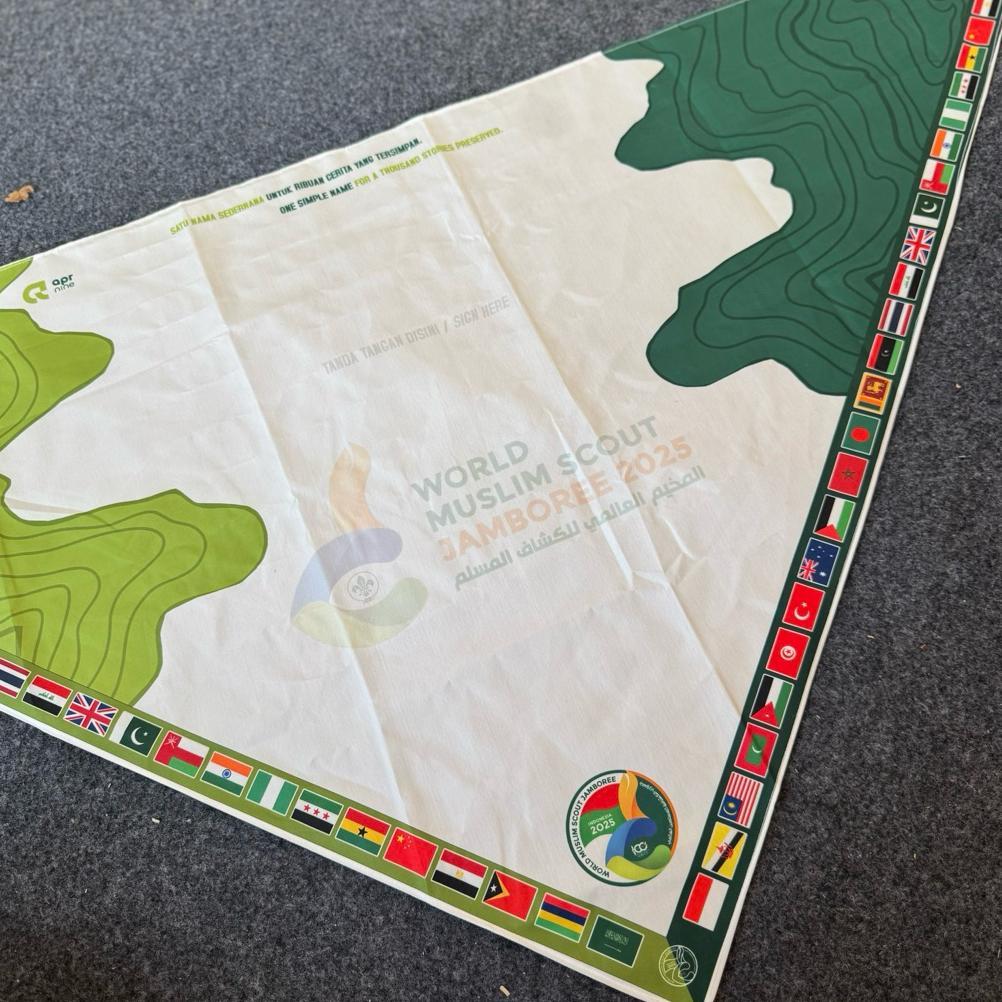 Scarf Printing World Muslim Scout Jamboree 2025
