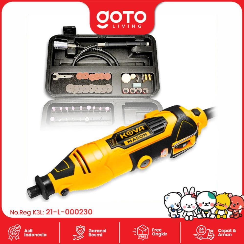 Kova Mason Mini Die Grinder Tuner Set 40 Pcs Gerinda Bor Mini