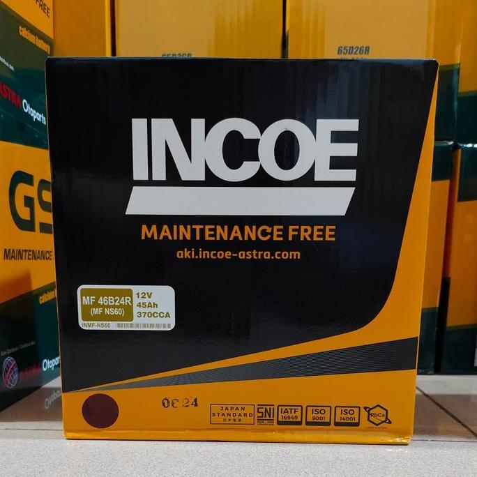 Bnr Aki Accu Mobil Suzuki Splash, Swift, Apv Ns60 Incoe Mf Aki Kering