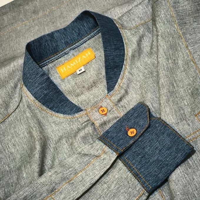 Hamizan Comfy Thobe Baju Jubah Gamis Pria Premium Gamis Haramain Pria Terlaris