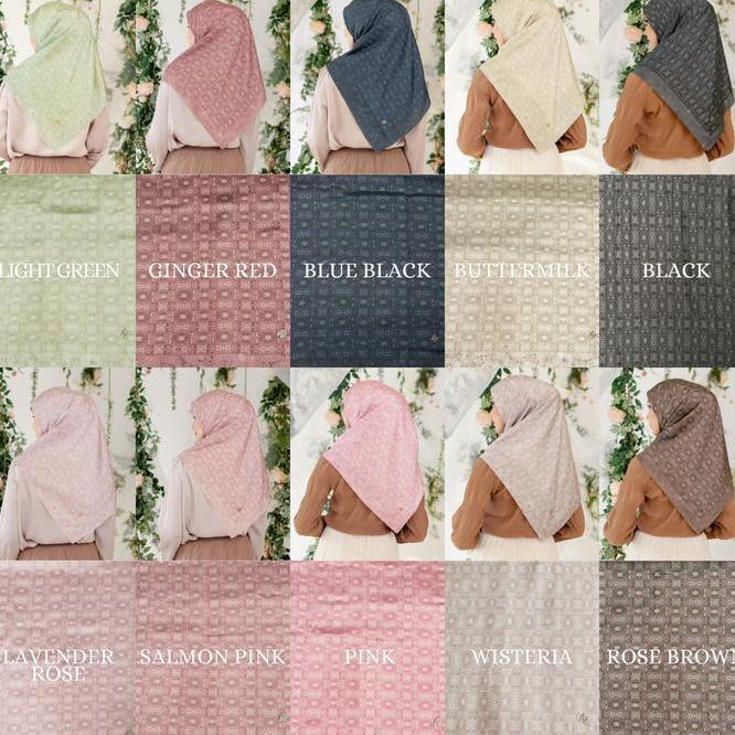 Seradia Hijab Segi Empat Heraldi