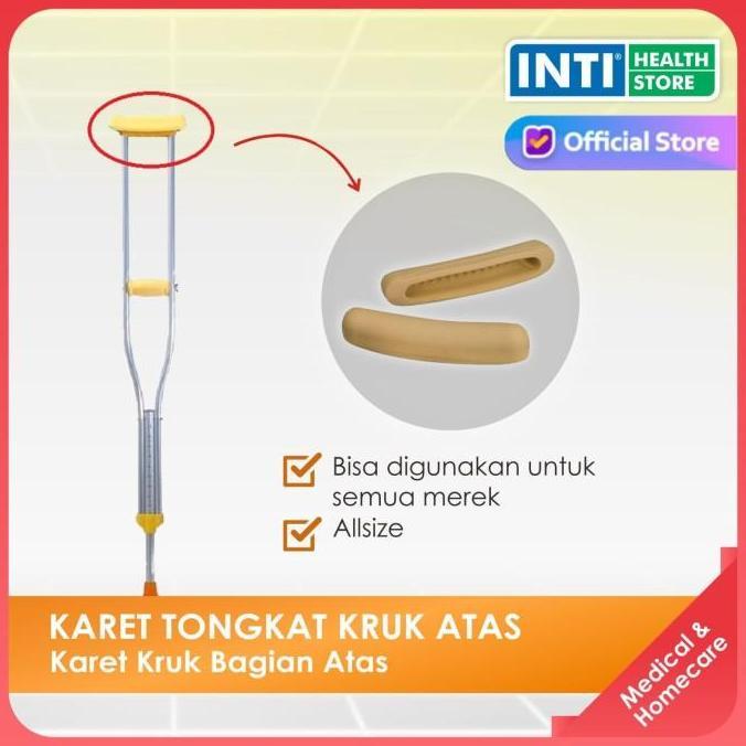 GEA Medical | Karet Kruk Bagian Atas | Karet Tongkat Kruk Atas