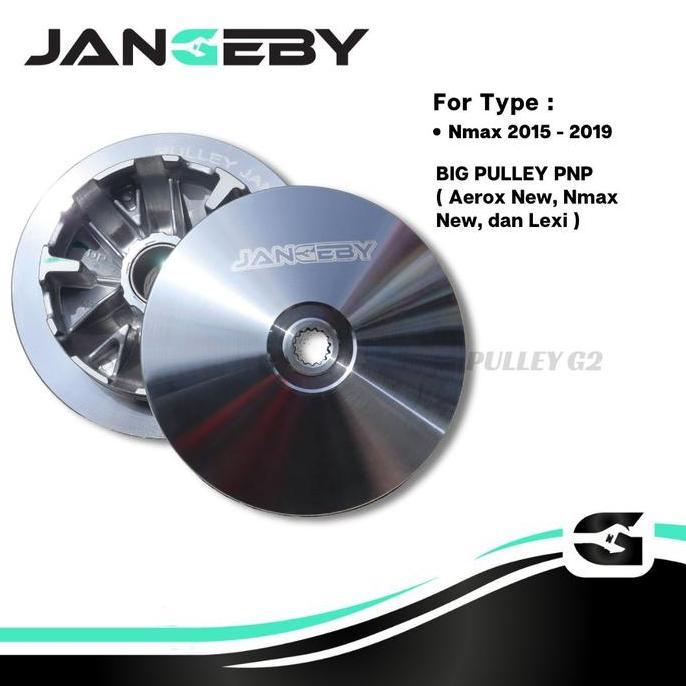 Pulley Custom Jangeby G2 Nmax 2DP Aerox Big Pulley Lexi All New Nmax