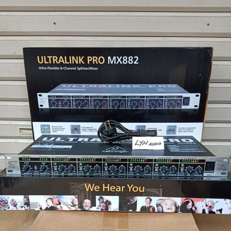 BEHRINGER ULTRALINK PRO/ULTRA LINK PRO MX882/MX 882