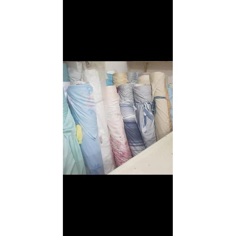 Ready Sprei Bamboo Organic Pesanan REGALINEN King 180x200x45 Thallo Blue ES