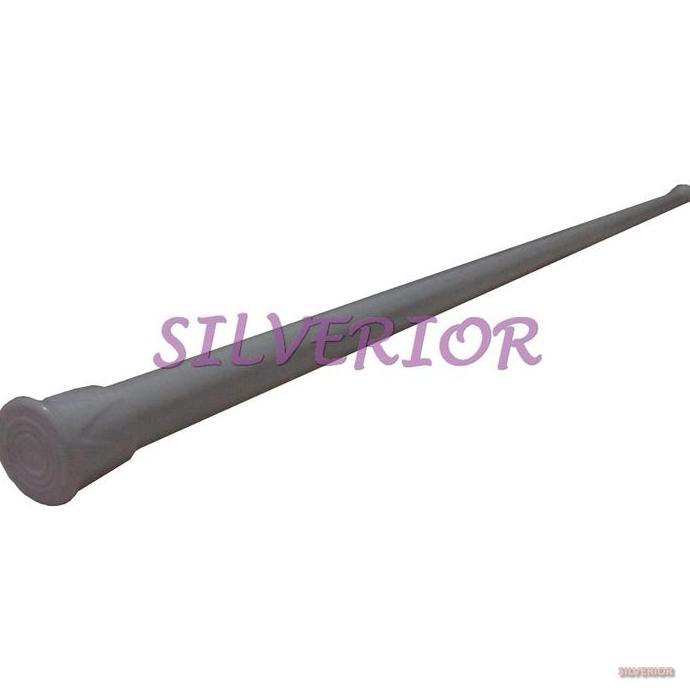 Pole Tiang Pipa Gorden Noren Gantungan Tirai Kain Gordyn 100cm dapur