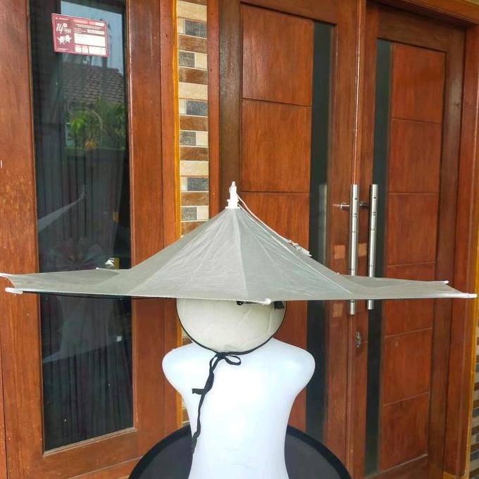 Payung Topi Besar Ukuran Diameter 95 Cm-Topi Payung Mancing Hiking Outdoor murah