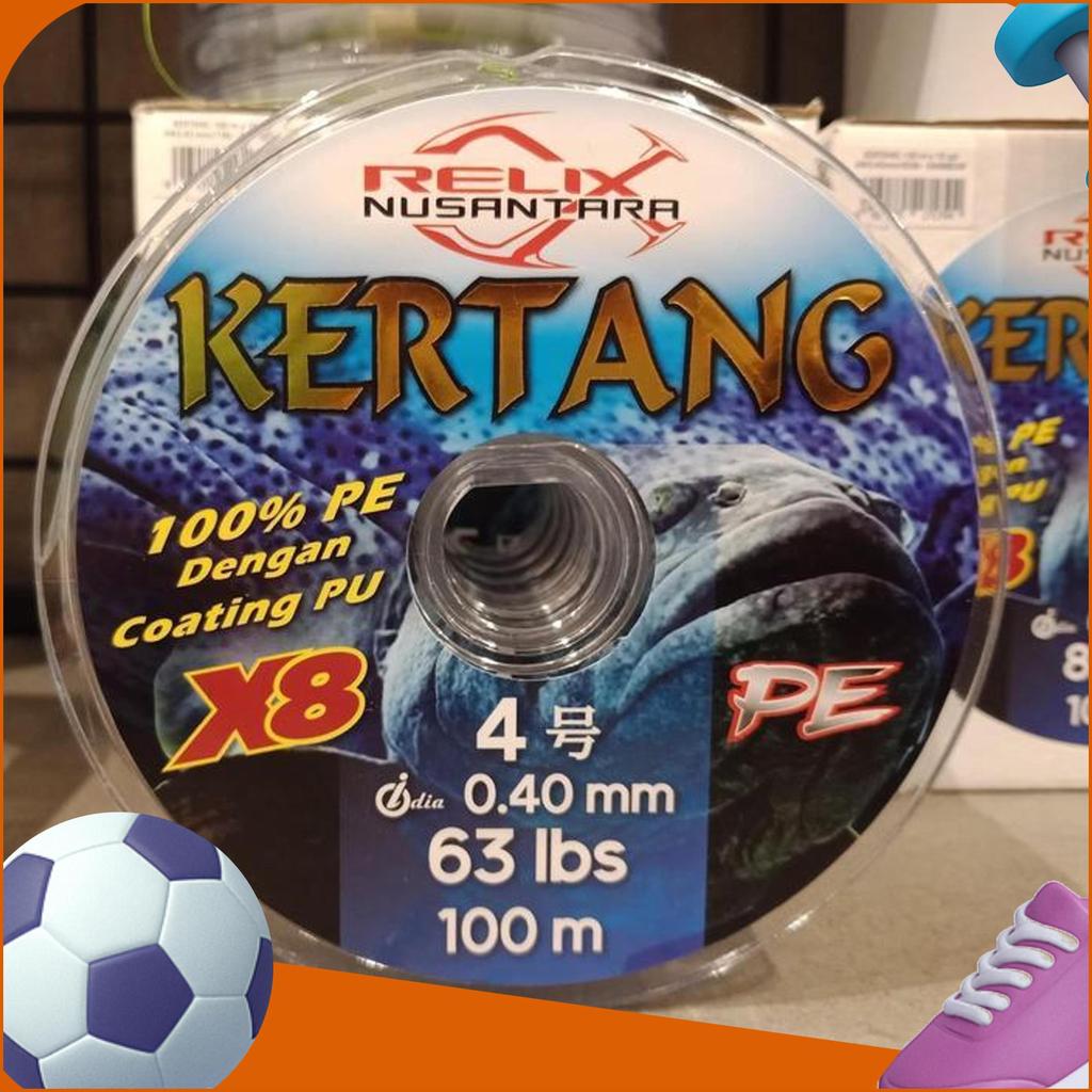 Senar Kertang Pe 4 Relix Nusantara Connecting Per 100 Meter
