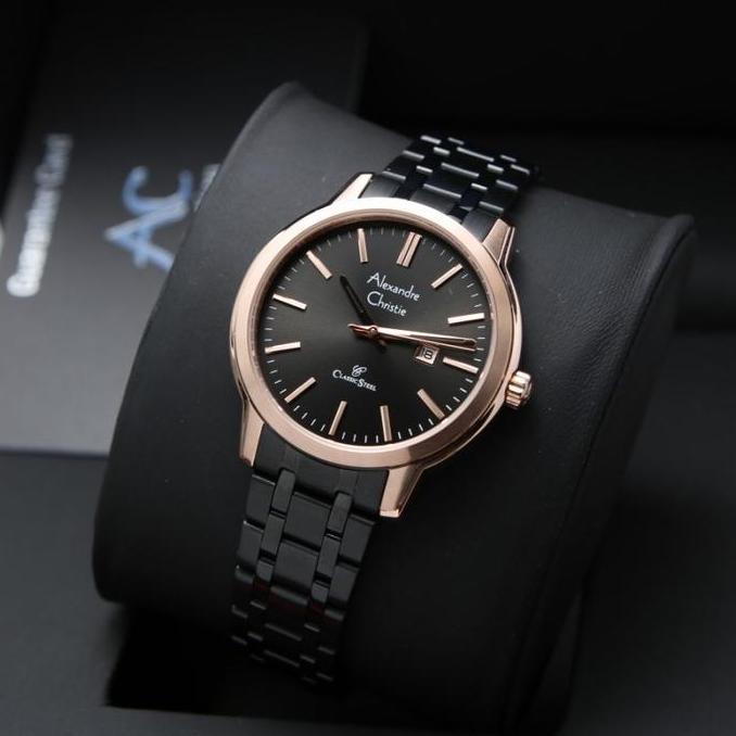 Ready [ ORIGINAL ] Jam Tangan Wanita / Cewek Alexandre Christie 8657 AC 8657