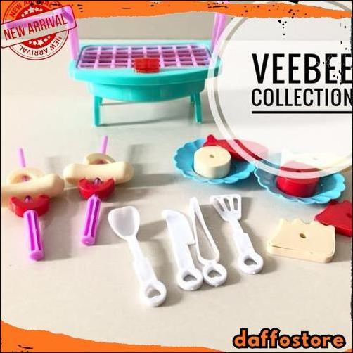 New Mainan BBQ Set / mainan bbq anak/ mainan masak masakan anak/ BBQ main/ pretend play